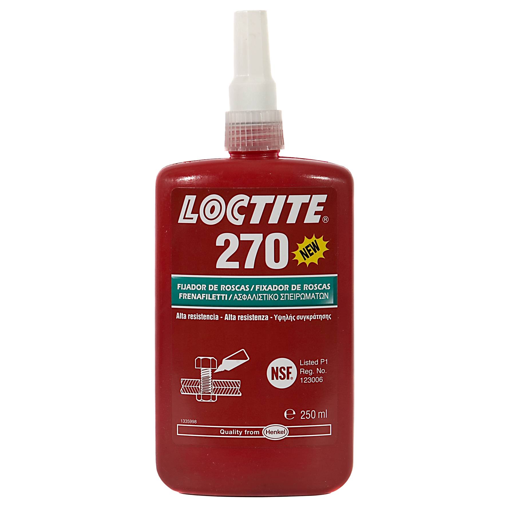 Loctite 270, 250 ml Flasche Schraubensicherung-0