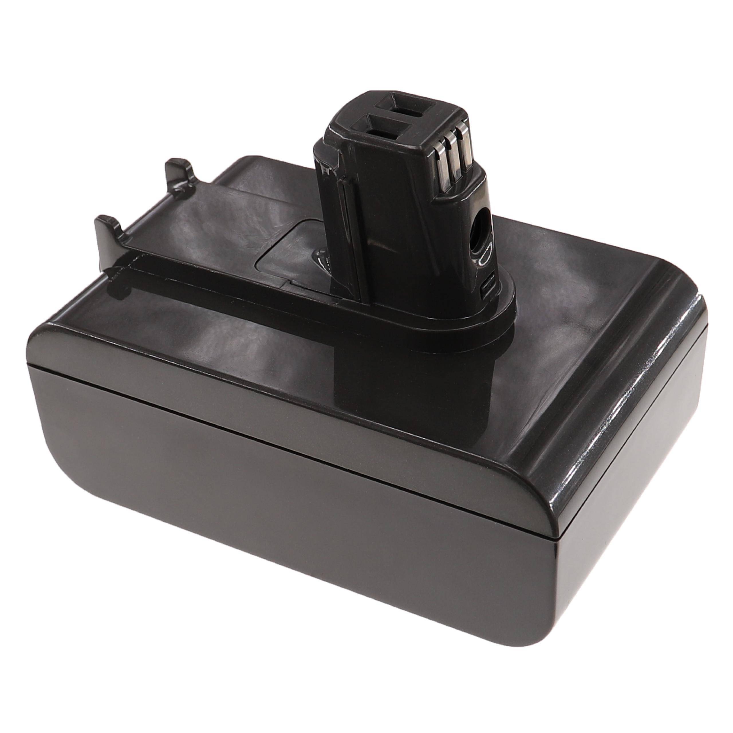 EXTENSILO Akku Ersatz für Dyson 917083-03 | 917083-05, 18172-0201, 917083-01 für Staubsauger - Typ A Schwarz (5000 mAh-0