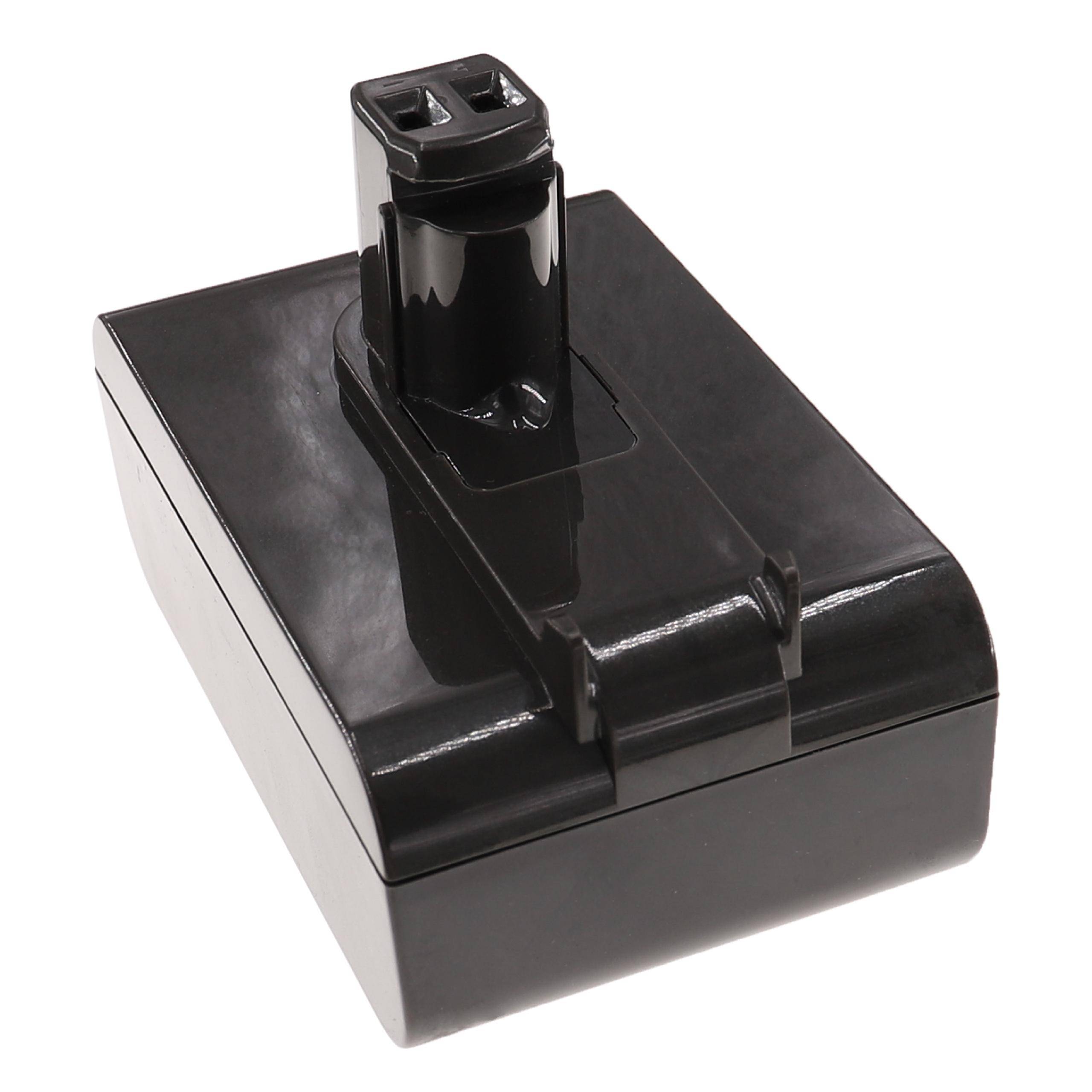 EXTENSILO Akku Ersatz für Dyson 917083-03 | 917083-05, 18172-0201, 917083-01 für Staubsauger - Typ A Schwarz (5000 mAh-2