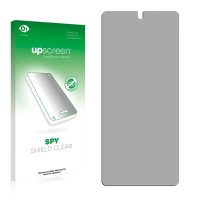 upscreen Spy Shield Clear Premium Blickschutzfolie für Motorola Edge Plus