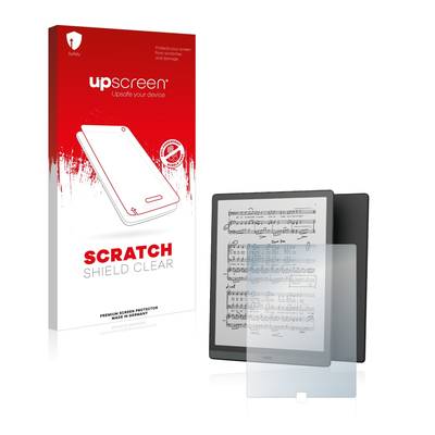 upscreen Scratch Shield Clear Premium Displayschutzfolie für Onyx Boox Pagebox