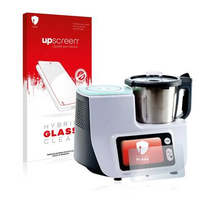 upscreen Hybrid Glass Clear Premium Panzerglasfolie für Aldi Comv Cooking