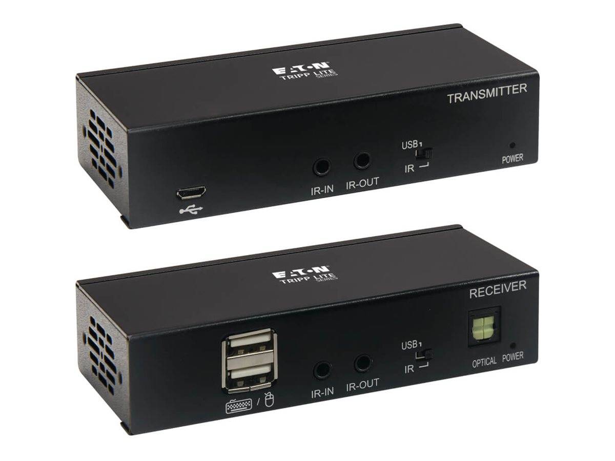 Eaton Tripp Lite Series USB C to HDMI over Cat6 Extender Kit with KVM Support, 4K 60Hz, 4:4:4, Transmitter/Receiver, USB-0