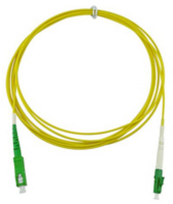 BlueOptics Simplex LWL Patchkabel LC/APC-SC/APC Singlemode 15 Meter