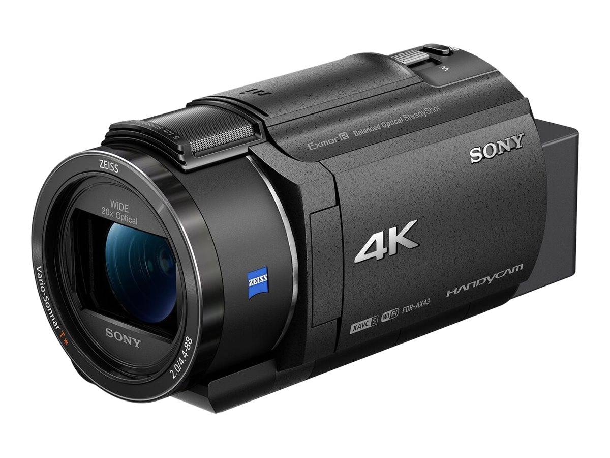 Sony Handycam FDR-AX43 - Camcorder - 4K / 30 BpS-0