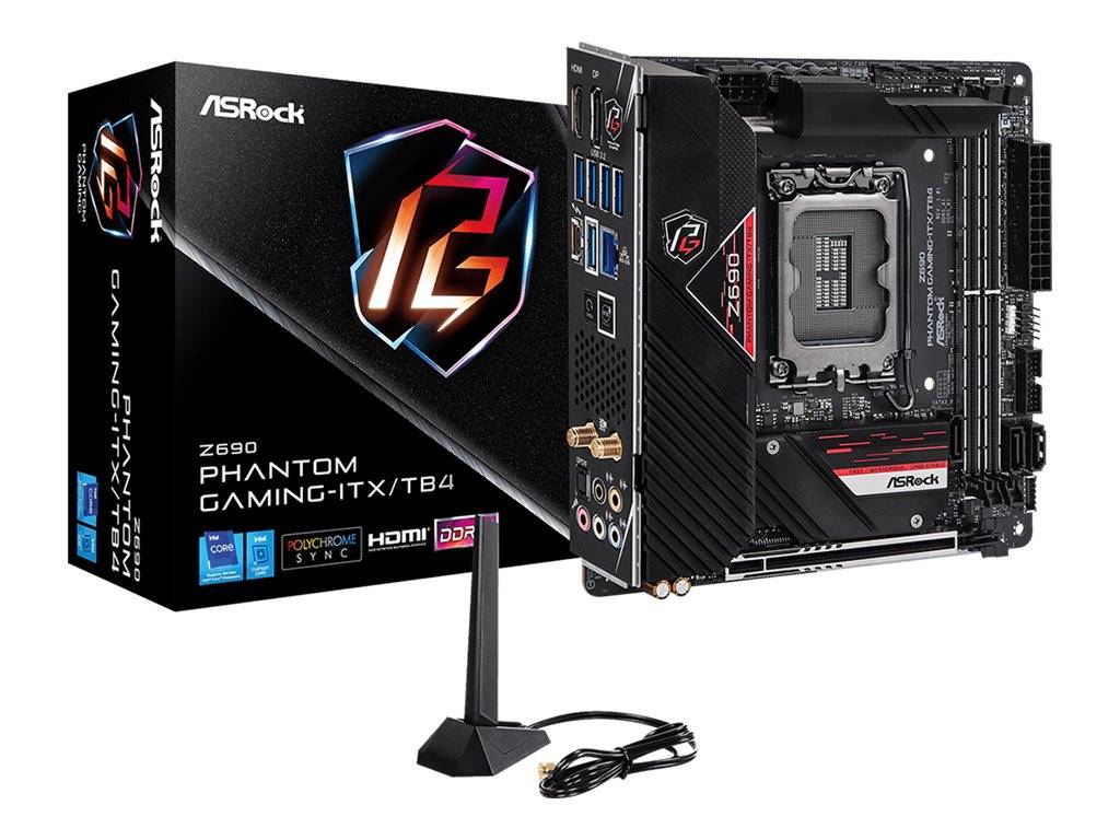 MB ASRock Z690 Phantom Gam.ITX/TB4 1700 M-ITX HDMI/DP-1