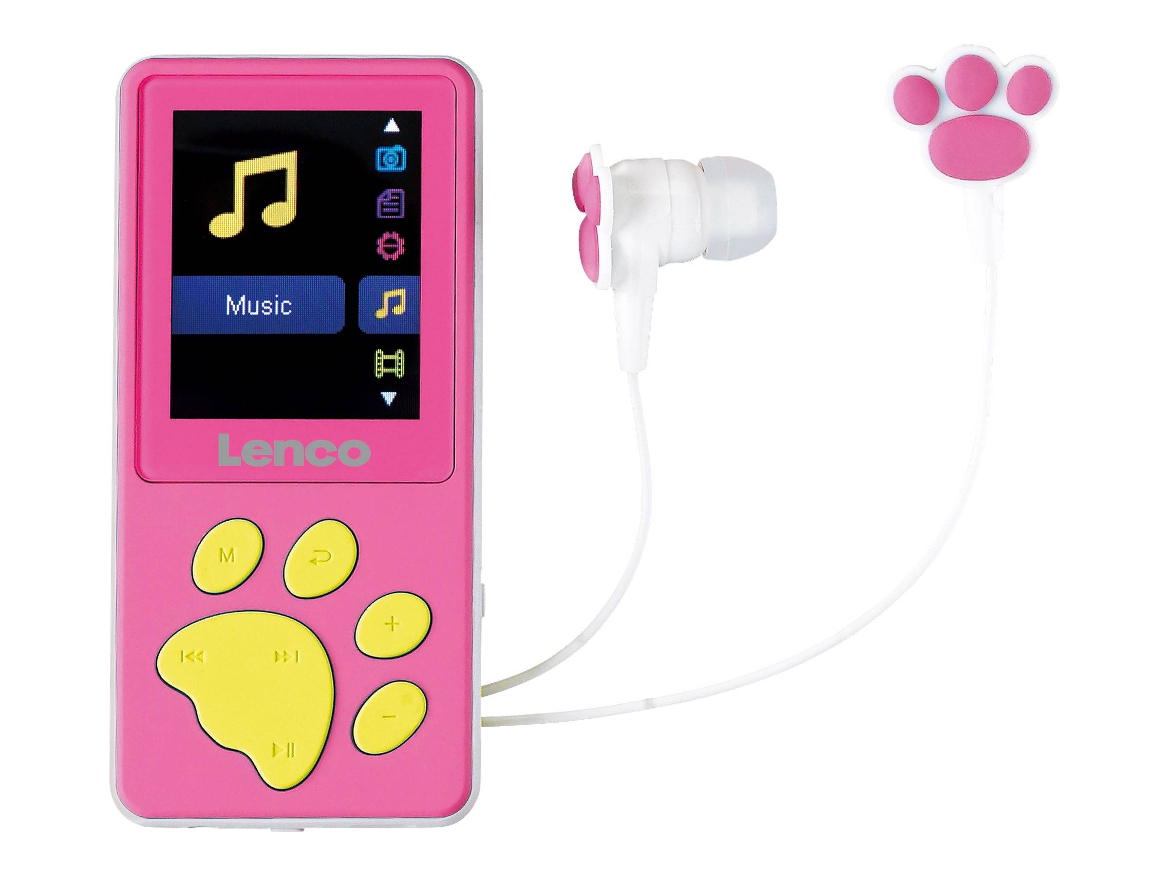Lenco XEMIO-560 - Digital Player - 8 GB - pink-1