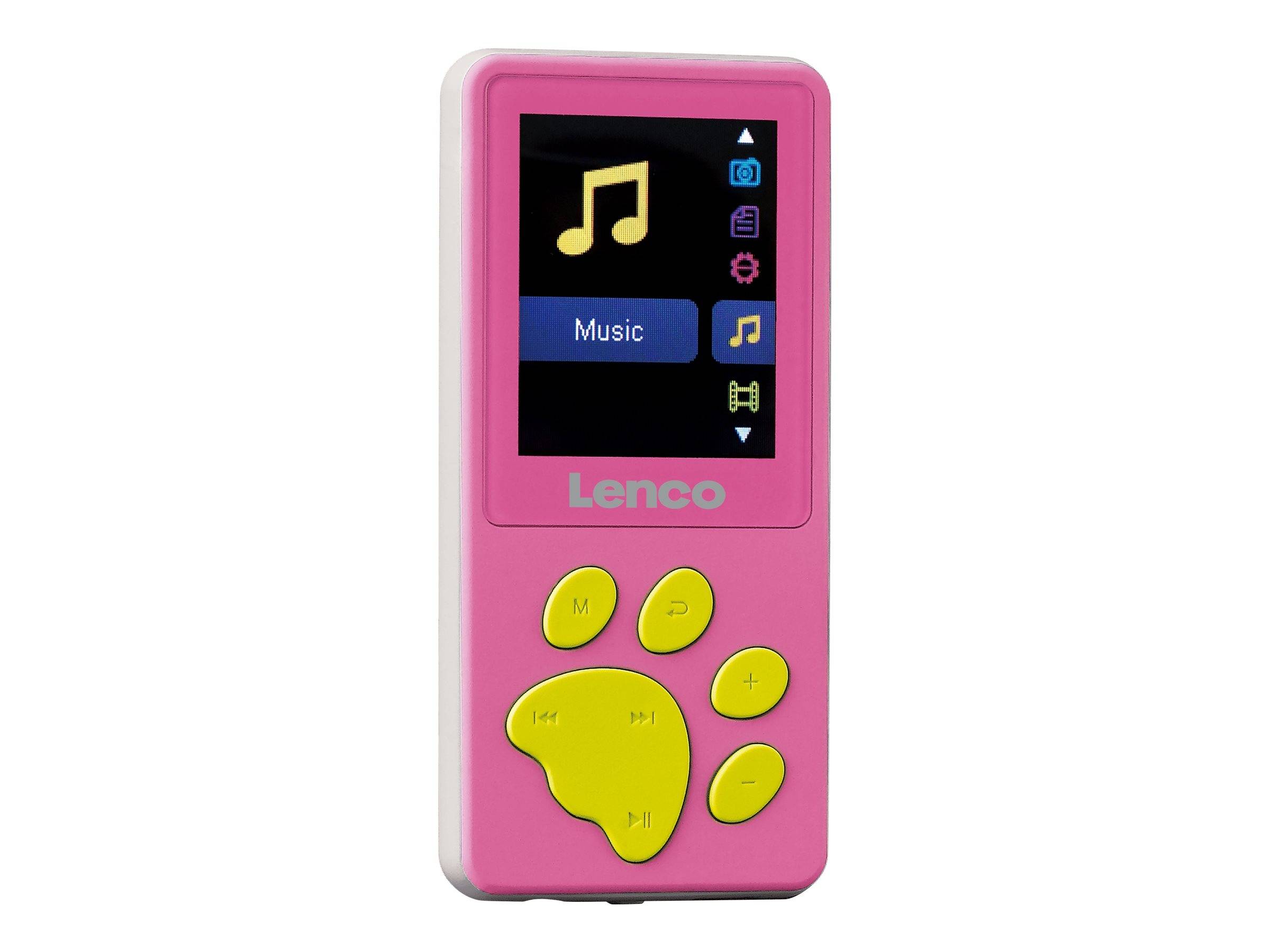 Lenco XEMIO-560 - Digital Player - 8 GB - pink-2