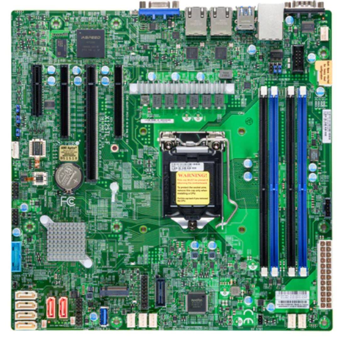 Supermicro MBD-X12STL-F-O Motherboard - micro ATX Netzwerkgerät-4