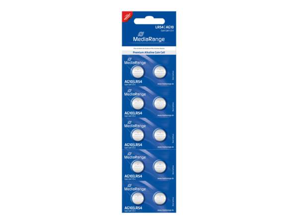 MEDIARANGE Premium - Batterie 10 x LR54 - Alkalisch