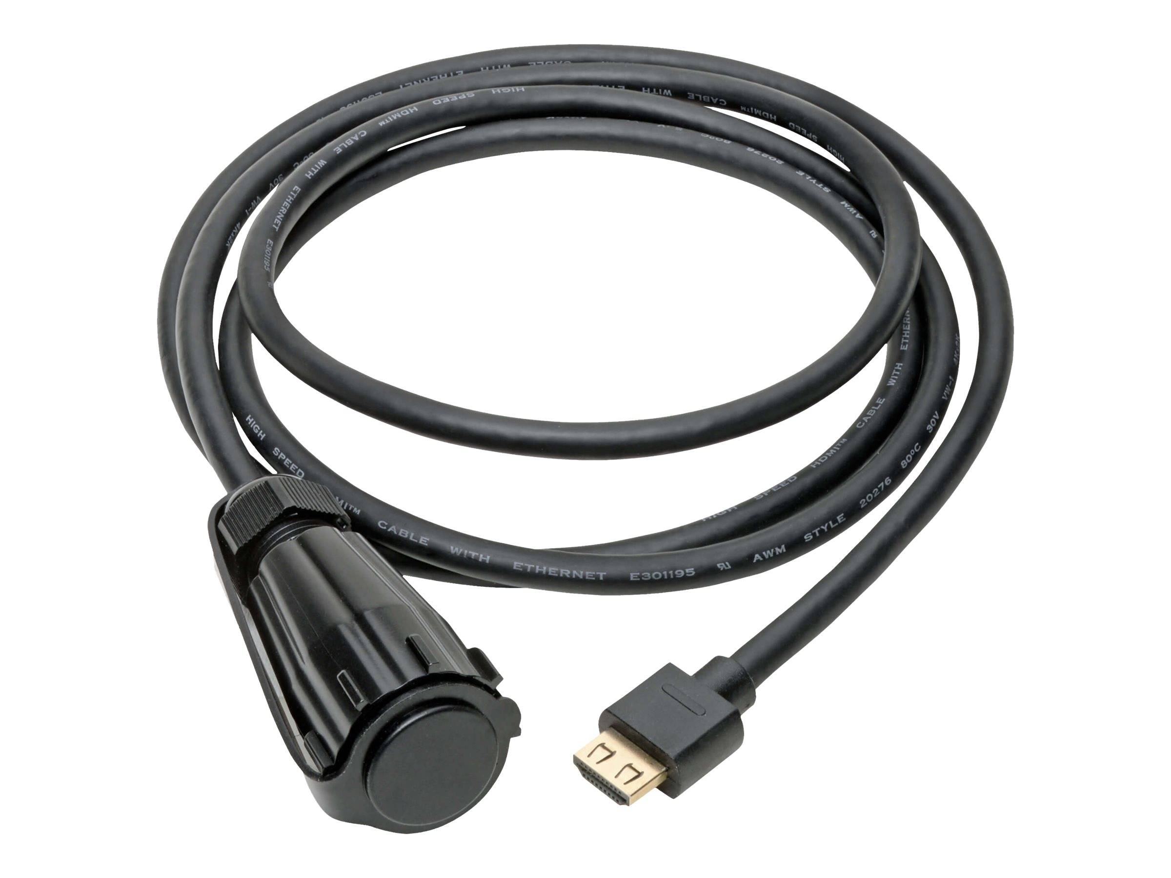 Eaton Tripp Lite Series High Speed HDMI Cable with Ethernet, UHD 4K, Digital Video with Audio (M/M)-4