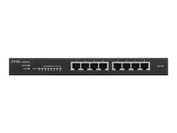 Zyxel GS1915 Series GS1915-8EP - Switch - kompatibel mit NebulaFLEX - Smart - 8 x 10/100/1000 (PoE+)