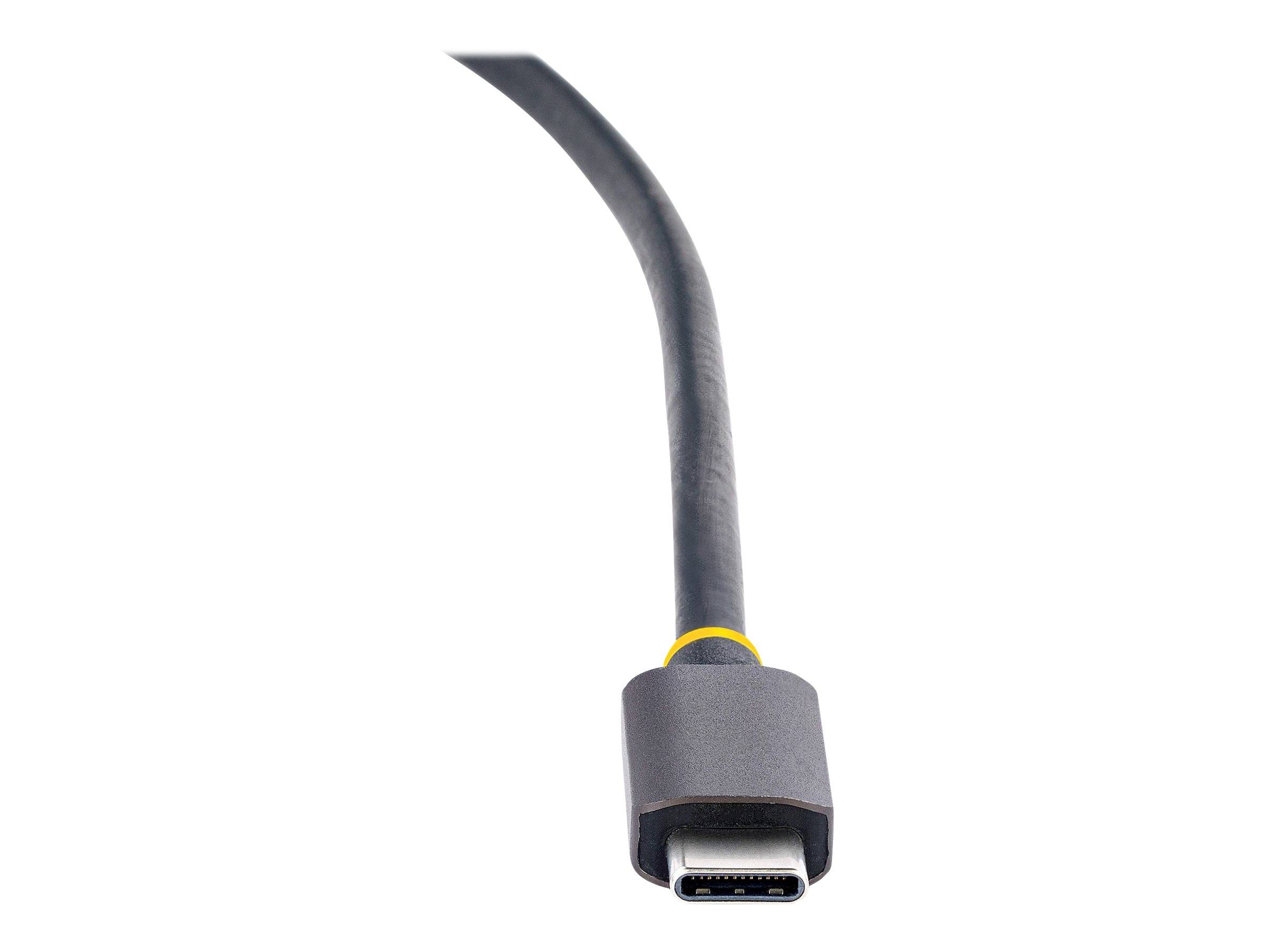 StarTech.com USB C Multiport Adapter, USB C auf Dual HDMI Video, 4K 60Hz, 5Gbit/s USB-A Hub, 100W PD Pass-through/GbE/SD-1