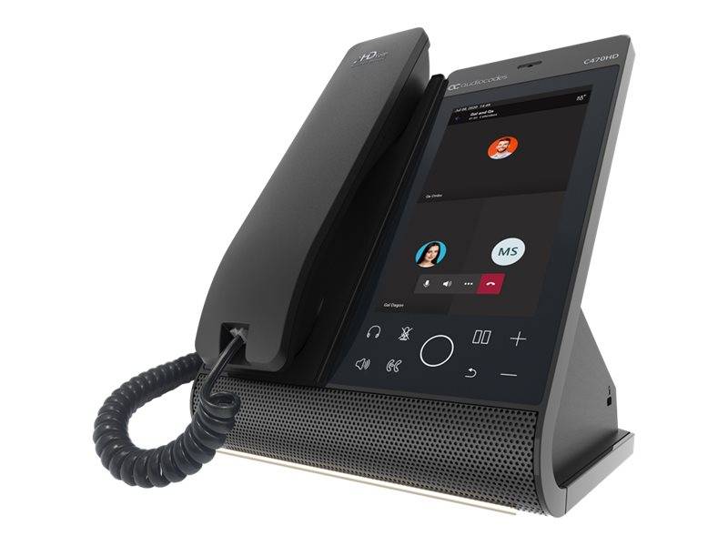 AudioCodes C470HD - VoIP-Telefon - mit Bluetooth-Schnittstelle mit Rufnummernanzeige-0