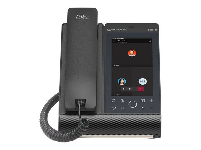 AudioCodes C470HD - VoIP-Telefon - mit Bluetooth-Schnittstelle mit Rufnummernanzeige-1