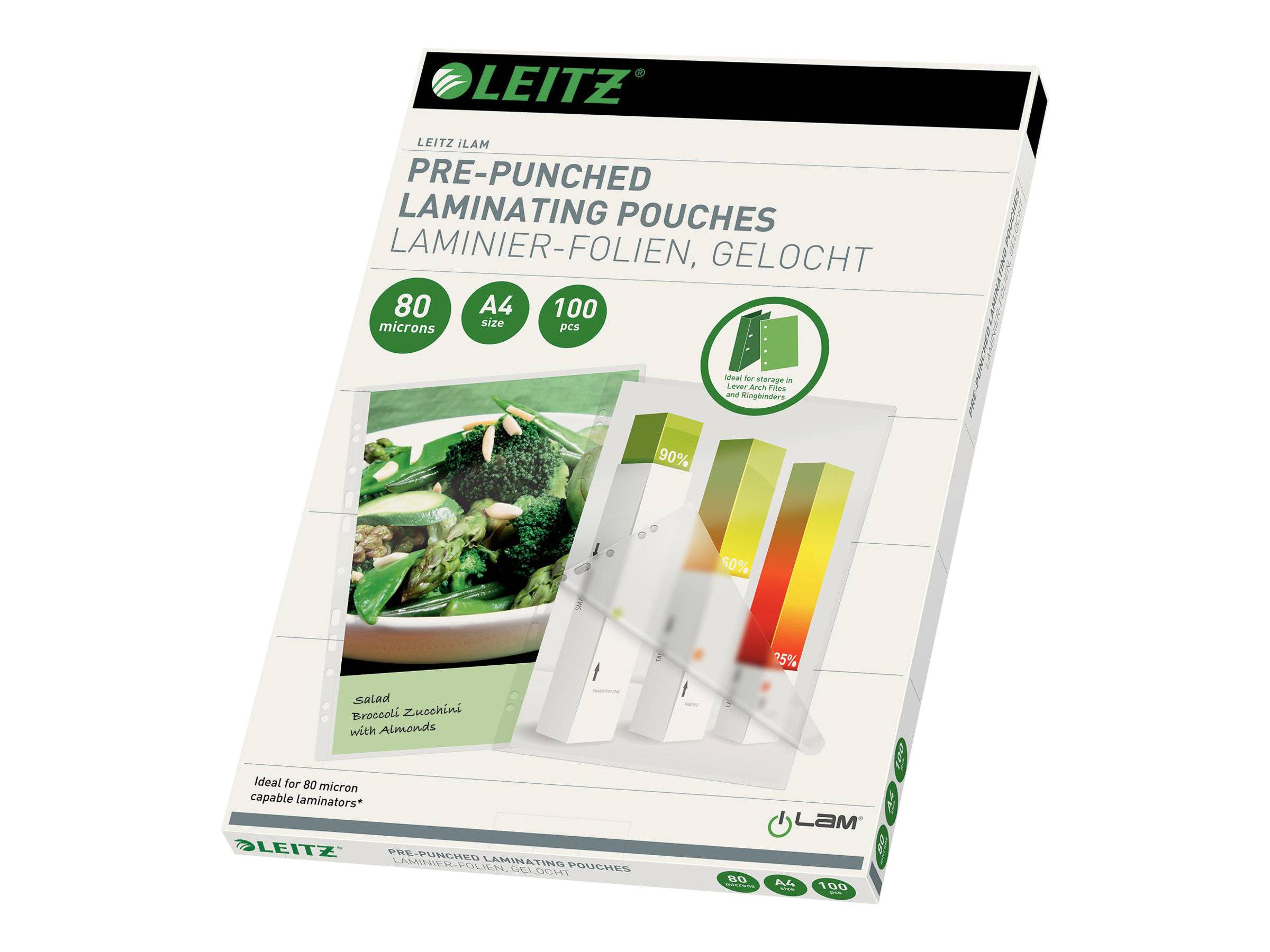 ESSELTE LEITZ - Leitz - Glänzend - A4 (210 x 297 mm) Taschen-0