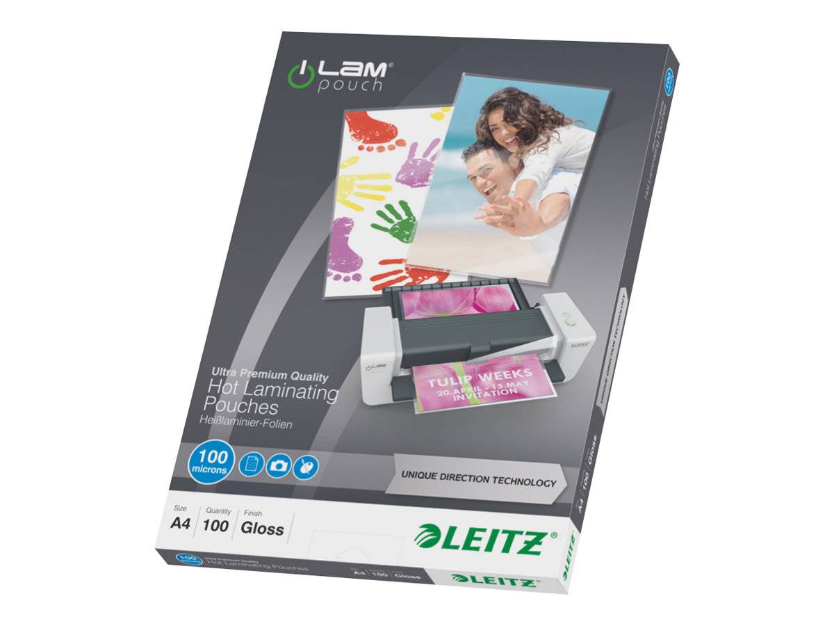 ESSELTE LEITZ - Leitz - Glänzend, kristallklar - A4 (210 x 297-5