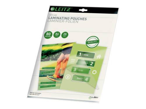 ESSELTE LEITZ - Leitz - 25er-Pack - farblos - 216 x 303 mm matte
