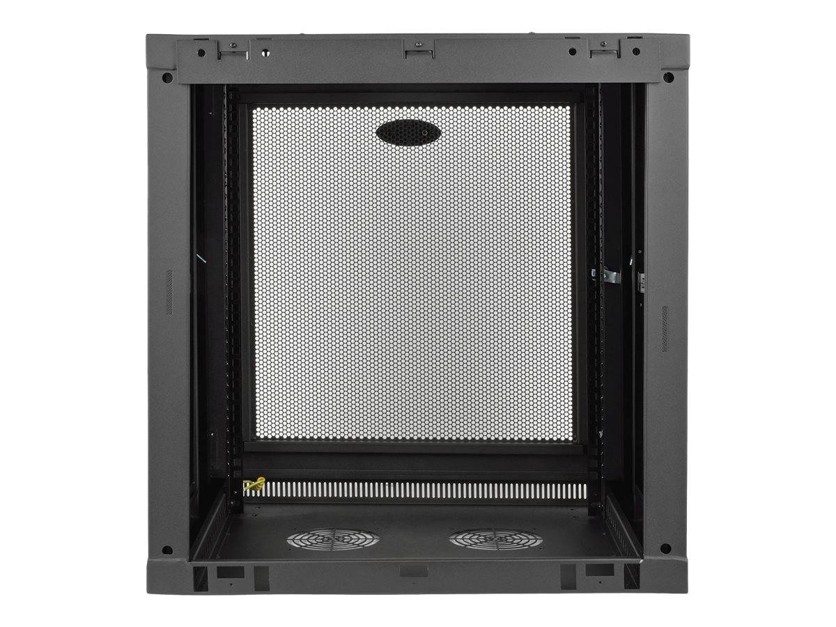 Tripp Lite 12U Wall Mount Rack Enclosure Server Cabinet w/ Door & Side Panels - Schrank Netzwerkschrank - geeignet für W-1