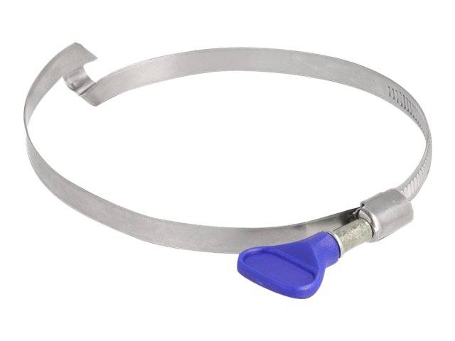 Delock Butterfly - Schlauchschelle - geeignet für 80 - 100 mm Schlauch - Blau (Packung mit 5)-0