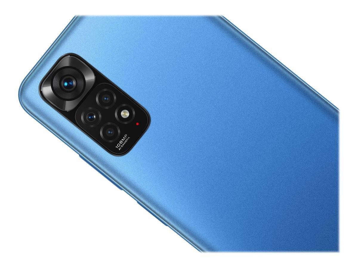 Xiaomi Redmi Note 11S - 4G Smartphone - Dual-SIM - RAM 6 GB / Interner Speicher 128 GB - microSD slot - OLED-Display - 6-3