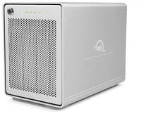 OWC Mercury Elite Pro Quad - HDD enclosure - 2.5/3.5 inch - Serial ATA III - USB connectivity - Silv-0