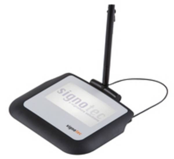 Signotec Sigma, 10,2 cm (4""), LCD, 320 x 160 Pixel, 95 x 47 mm, Schwarz, 95 x 47 mm