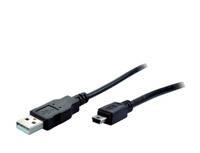 S-Conn 14-16035 USB Kabel 2.0 Mini-USB B A Schwarz - Kabel - Digital/Daten-0