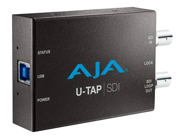 AJA U-TAP SDI - Videoaufnahmeadapter - USB 3.03.0 Powered SDI Capture - 1920 x