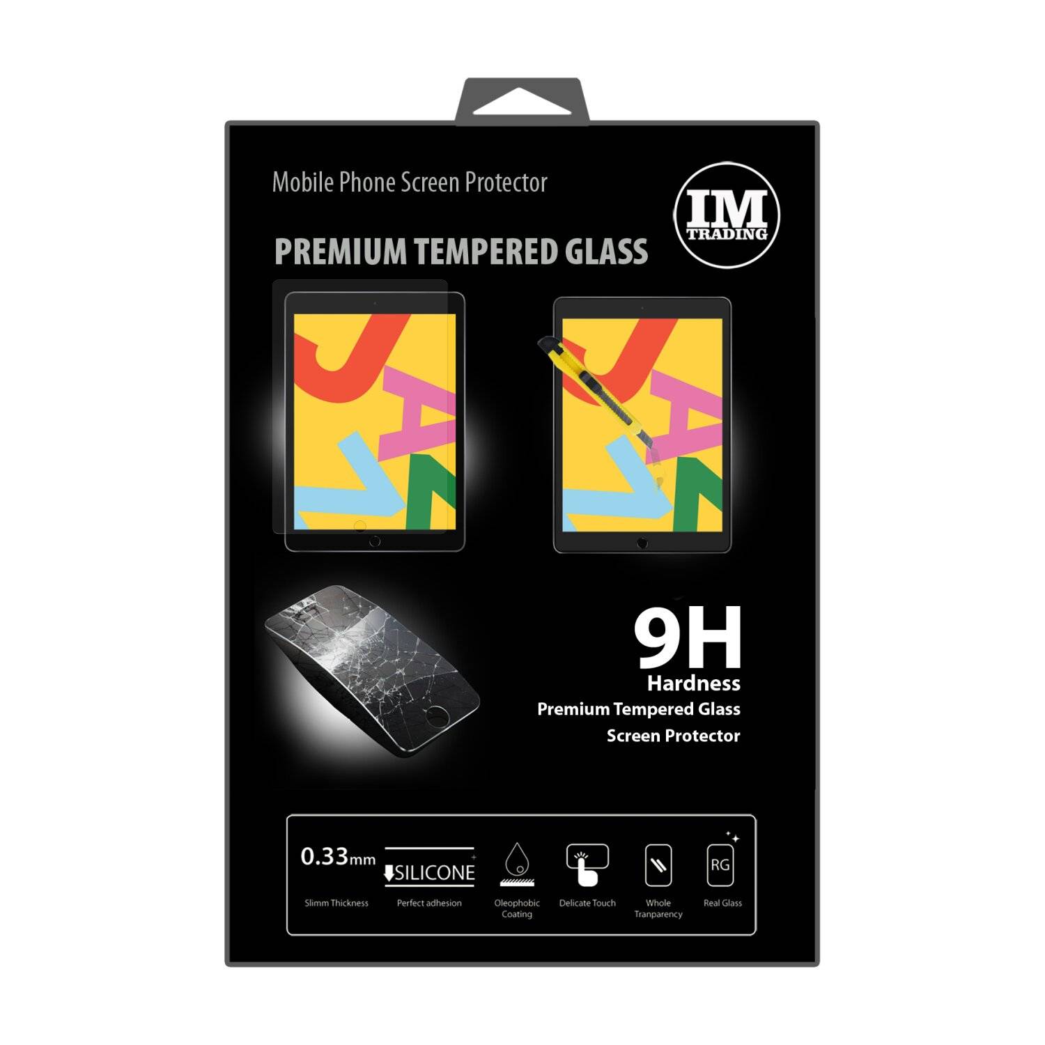 Schutzglas 9H kompatibel mit iPad 10.2" 9. Generation Displayschutzfolie Passgenau-1