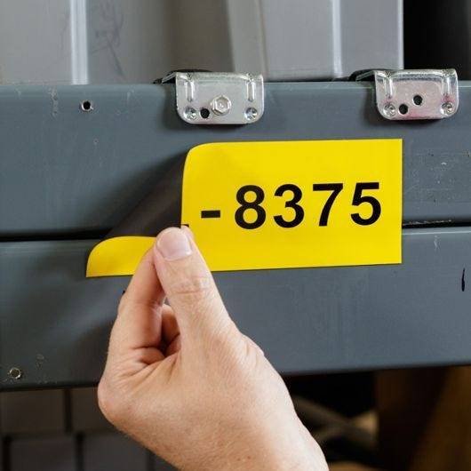 Magnet-Etikettenband, weiß, 108,0 mm x 7,6 m, für i3300/i5300/BBP3x/S3xxx, B30C-4250-509-WT-2