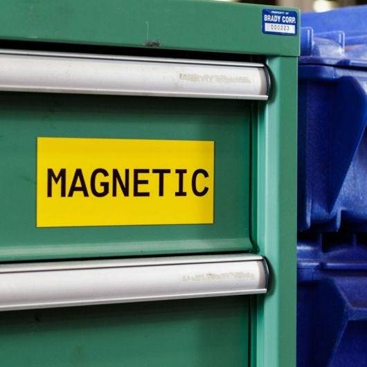 Magnet-Etikettenband, weiß, 108,0 mm x 7,6 m, für i3300/i5300/BBP3x/S3xxx, B30C-4250-509-WT-3