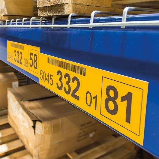 Magnet-Etikettenband, weiß, 108,0 mm x 7,6 m, für i3300/i5300/BBP3x/S3xxx, B30C-4250-509-WT-4