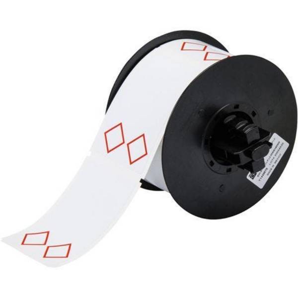 Gefahrstoff-Etiketten, weiß, 55 x 85 mm, 2 Rauten, für i3300/i5300/BBP3x/S3xxx, B30-260-7569-CLP2