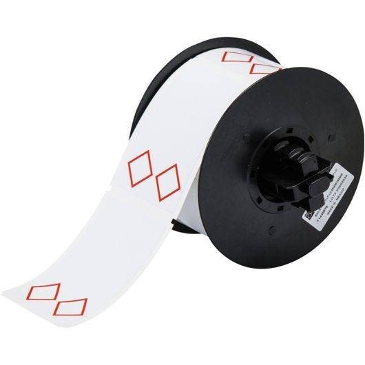 Gefahrstoff-Etiketten, weiß, 55 x 85 mm, 2 Rauten, für i3300/i5300/BBP3x/S3xxx, B30-260-7569-CLP2-0