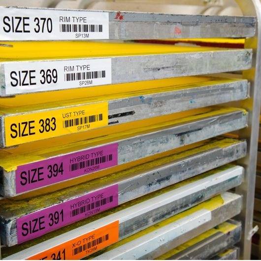 Polyesterband, gelb, 57 mm x 30,4 m, für i3300/i5300/BBP3x/S3xxx, B30C-2250-569-YL-2