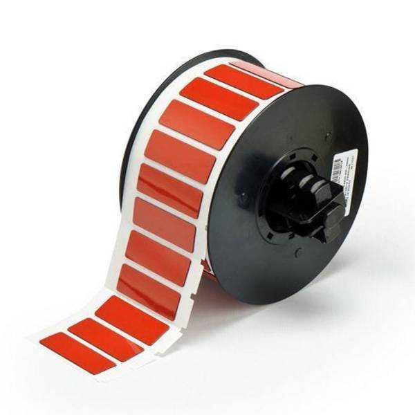 Gravurschild-Etiketten, rot, 45,0 x 15,0 mm, für i3300/i5300/BBP3x/S3xxx, B30EP-172-593-RD