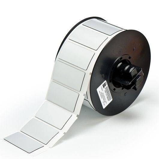 Gravurschild-Etiketten, silber, 50,8 x 25,4 mm, für i3300/i5300/BBP3x/S3xxx, B30EP-173-593-SL-0