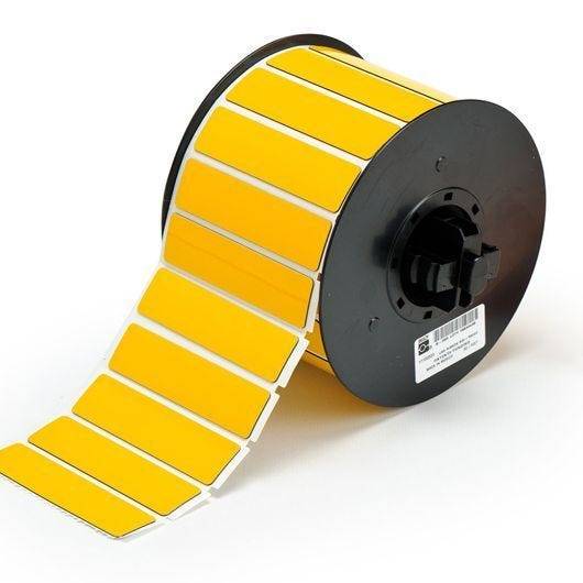 Gravurschild-Etiketten, gelb, 76,2 x 25,4 mm, für i3300/i5300/BBP3x/S3xxx, B30EP-176-593-YL-0