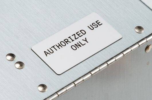 Gravurschild-Etiketten, gelb, 76,2 x 25,4 mm, für i3300/i5300/BBP3x/S3xxx, B30EP-176-593-YL-1