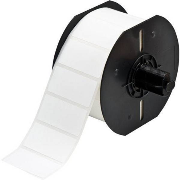Polyester mit sehr hoher Klebkraft, weiß glänzend, 50,8 x 25,4 mm, für i3300/i5300/BBP33, B33-17-483