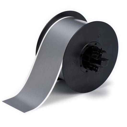 Industrie-Vinylband, grau, 101,0 mm x 30,4 m, für i3300/i5300/BBP3x/S3xxx, B30C-4000-595-GY-0