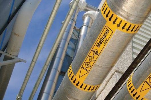 Industrie-Vinylband, grau, 101,0 mm x 30,4 m, für i3300/i5300/BBP3x/S3xxx, B30C-4000-595-GY-1