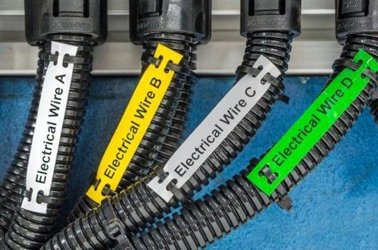 Heatex Kabelanhänger, Gelb, 75 x 15 mm, für i3300/i5300/BBP33, B33-75x15-7643-YL-1
