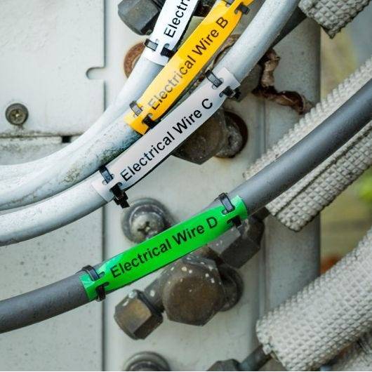 Heatex Kabelanhänger, Gelb, 75 x 15 mm, für i3300/i5300/BBP33, B33-75x15-7643-YL-2
