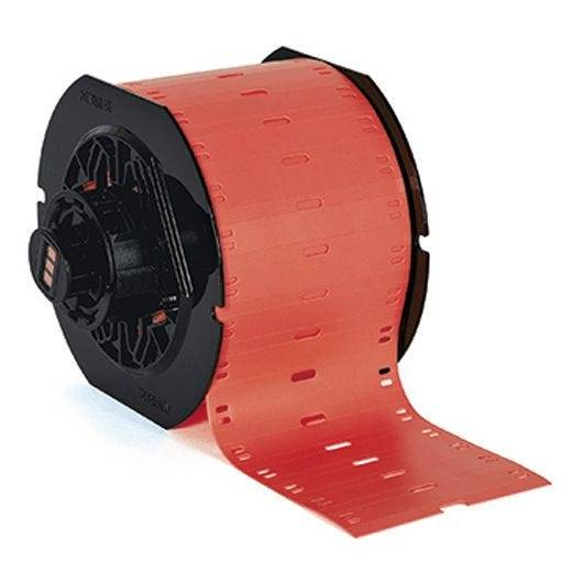 Kabelschild, extrem außenbeständig, Rot, 75 x 25 mm, für i3300/i5300/BBP33, B33-75x25-7598-RD-0