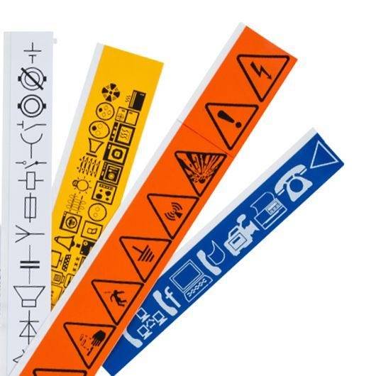 Polyester-Etikettenband, weiß glänzend, 19,1 mm x 6,4 m, für BMP21/M211/M210, M21-750-423-3