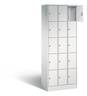 C+P Schließfachschrank Vesto, H1950xB680xT480mm, 7035/7035-1