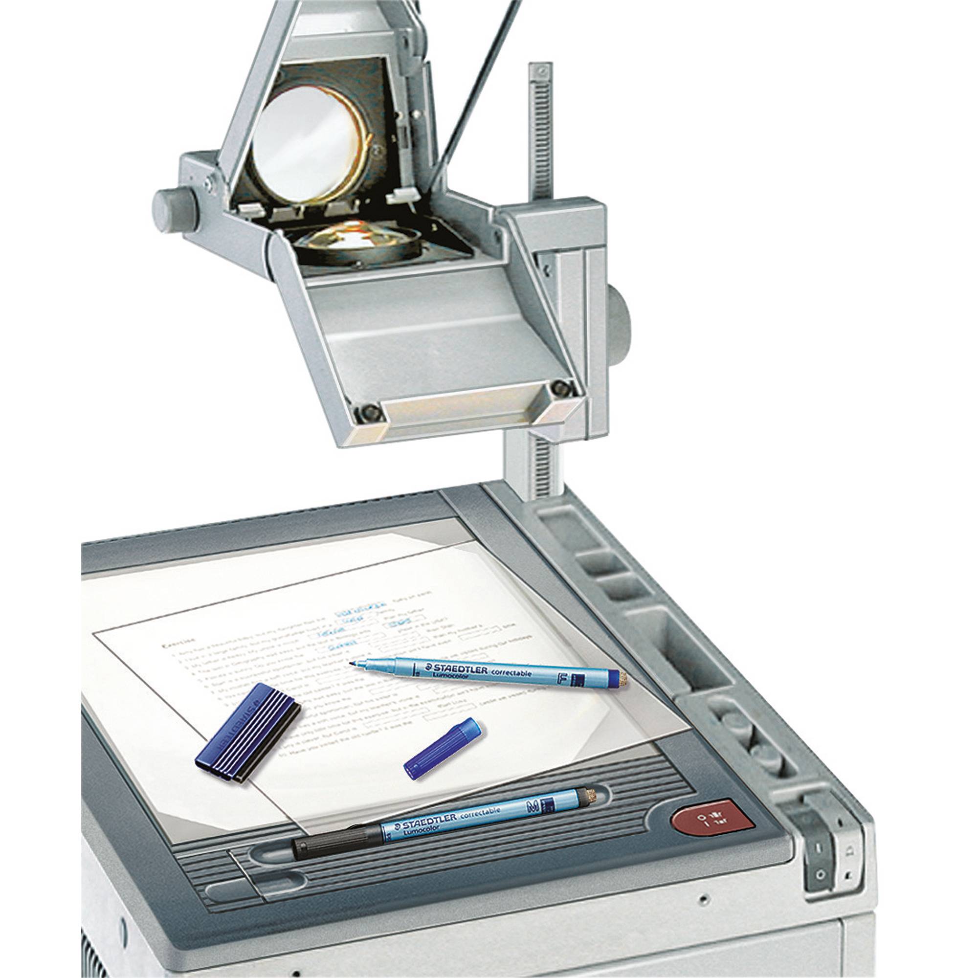 Folienstift Lumocolor correctable 1mm rot-3