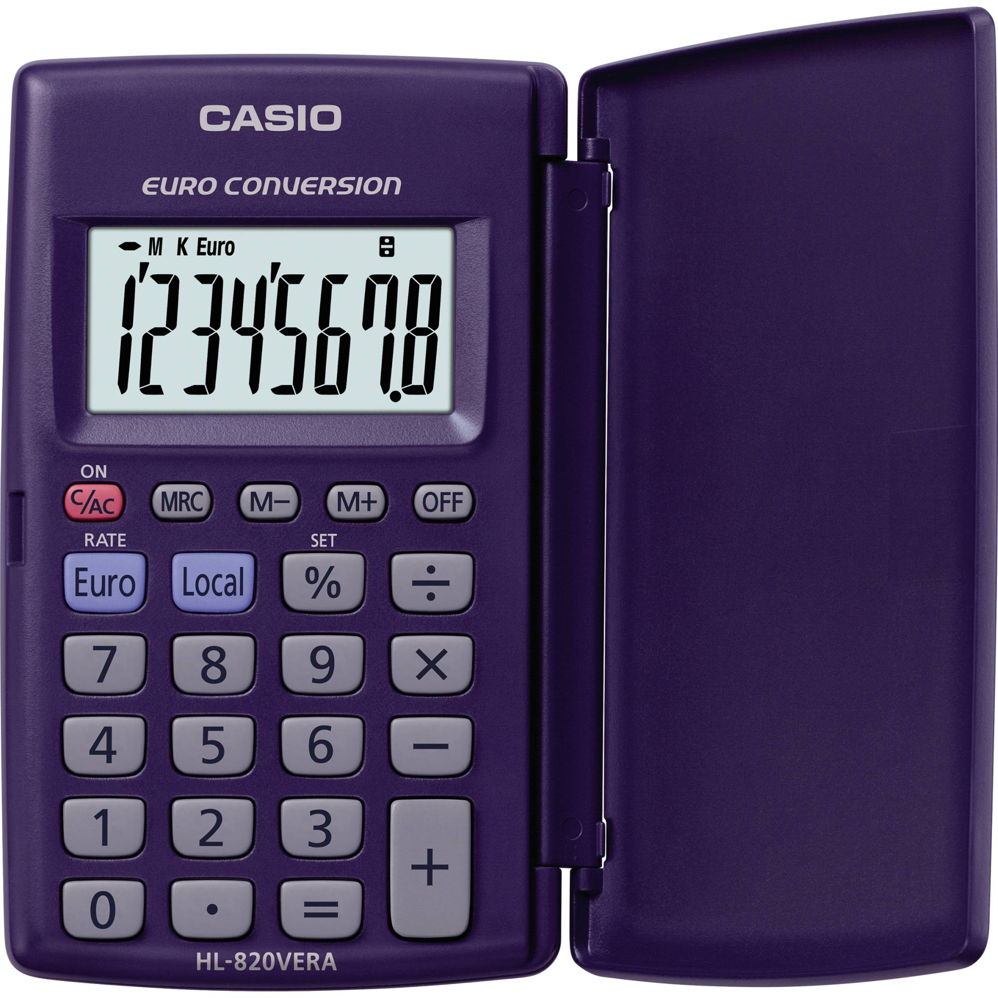 CASIO Taschenrechner HL-820VERA blau-0